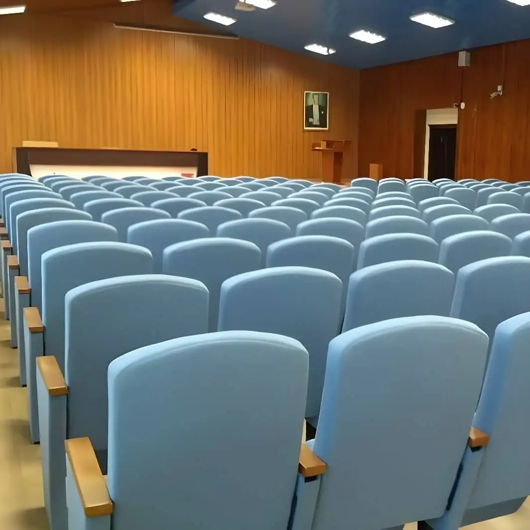 Auditorium Seats With Writing Tables - Blog Image