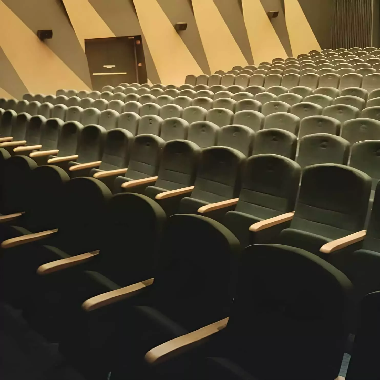 In this auditorium seating project, our role as both manufacturer and supplier ensured the use of high-quality fire-retardant fabrics and durable materials, providing an ideal seating solution for European theaters and conference halls. Image